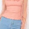 Square Neck Smocking Top - Image 4
