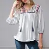 Loose Fit Cotton Top - Image 2