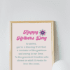 Happy Mother's Day Grandma Inspirational Wall Art Printable - Image 2
