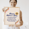 Happy Mother's Day to a Groovy Grandma Inspirational Wall Art Printable - Image 2