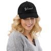 Beloved Embroidered Corduroy Hat - Image 8