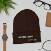 God First Always Embroidered Cuffed Beanie - Image 17
