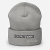 God First Always Embroidered Cuffed Beanie - Image 11
