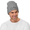 Smile Jesus Loves You Embroidered Beanie - Image 9