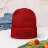 Smile Jesus Loves You Embroidered Beanie - Image 3