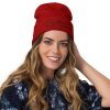 Smile Jesus Loves You Embroidered Beanie - Image 2