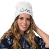 Smile Jesus Loves You Embroidered Beanie - Image 14
