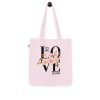 Love Jesus Organic Tote Bag - Image 2