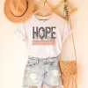 Hope Floral Graphic T Shirt - Image 4