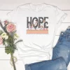 Hope Floral Graphic T Shirt - Image 3