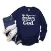 The Glory Of God Scripture Long Sleeve Graphic Tee - Image 4
