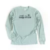 Made In The Image Of God Long Sleeve Graphic Tee - Image 3