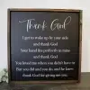Thank God Wall Decor - Image 2