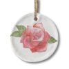 Rose Blooming ornament front view