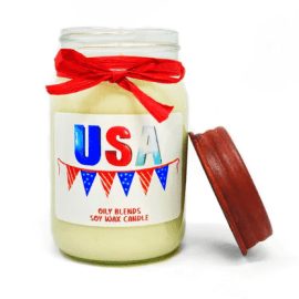 Jumbo Patriotic Soy Wax Candles