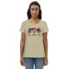 Saved Christ Faith Women's Fitted Eco Tee - Image 3