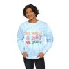 This World Is Not Our Home Unisex Tie-Dye Sweatshirt - Image 5