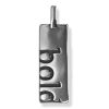 Bold & Brave Reversible Christian Pendant in Sterling Silver
