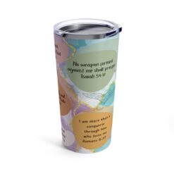 Christian Bible Verse Affirmations Tumbler