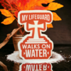 My Lifeguard Walks on Water Stickers