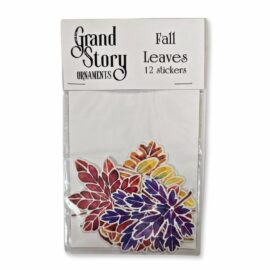 Fall Leaves Sticker Set 12 pieces