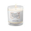 Harvest of Blessings Christian Soy Wax Candle - Image 2