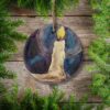 Personalized Remembrance Candle Keepsake Ornament - Image 3