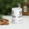 Sip of Blessings White Glossy Mug - Image 6