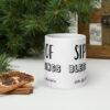 Sip of Blessings White Glossy Mug - Image 9