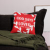 God Says I Am Loved in Every Season Decorative Pillows - Image 2