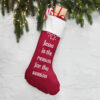 Jesus is the Reason for the Season Christmas Stocking - Image 5