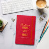Christmas Begins With Christ Hard Cover Journal - Image 3