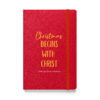 Christmas Begins With Christ Hard Cover Journal - Image 7