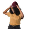 Jesus is the Reason Organic Ribbed Beanie - Image 4