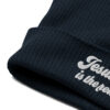 Jesus is the Reason Organic Ribbed Beanie - Image 7