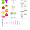 Fruit of the Spirit Bookmarks Printable - Image 2