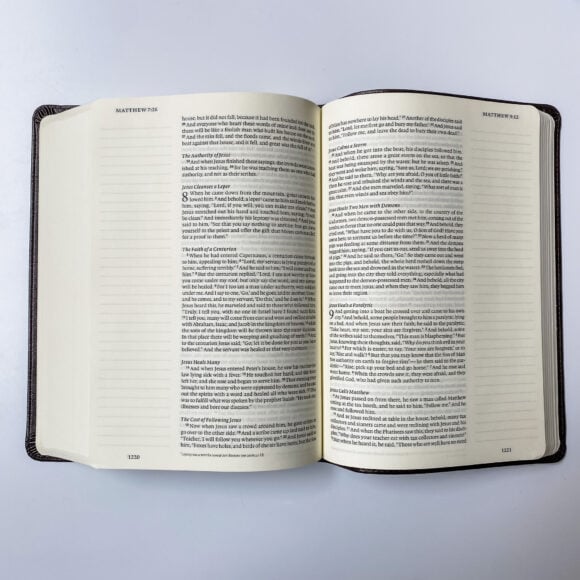 A ESV Journaling by Crossway Publishing Inside Pages. It has been personalized and customized with first and last name. It is hand lettered with calligraphy and makes a beautiful Christian gift, Gods Word, Scripture, 9781433568749