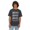 Holy Holy Holy Unisex Oversized Boxy Tee - Image 35