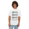 Holy Holy Holy Unisex Oversized Boxy Tee - Image 11