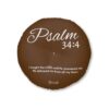 Psalm 34:4 Tufted Round Floor Pillow - Image 5