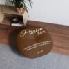 Psalm 34:4 Tufted Round Floor Pillow - Image 8