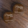 Psalm 34:4 Tufted Round Floor Pillow - Image 3