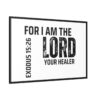 Isaiah 53:5 Matte Canvas - Image 3