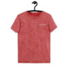 Jesus is King Embroidered Denim T-Shirt - Image 2