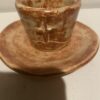 Communion cup and plate Small beige with cross design (Copy) - Image 2
