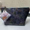 Zippered clutch, makeup bag