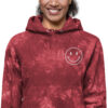 Ask Me About Jesus Christian Unisex Champion tie-dye Hoodie - Image 19