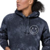 Ask Me About Jesus Christian Unisex Champion tie-dye Hoodie - Image 15