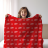 Personalized Name Christian Bible Religious Thick and Fluffy Sherpa Blanket - Image 8