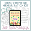 kids scripture memory kit mockup